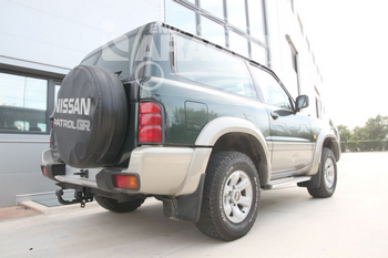 Фиксированный фаркоп Aragon для Nissan Patrol - ОбвесКарРу VIN: E4403BA. 