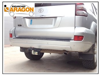 Фиксированный фаркоп Aragon для Toyota Land Cruiser Prado 120 - ОбвесКарРу VIN: E6400DC. 