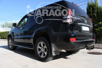 Фиксированный фаркоп Aragon для Toyota Land Cruiser Prado 120 - ОбвесКарРу VIN: E6400DA. 