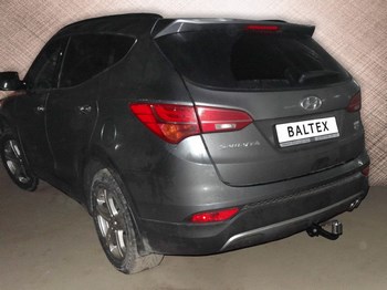 Фиксированный фаркоп Baltex для Hyundai Santa Fe - ОбвесКарРу VIN: 10.2327.12. 