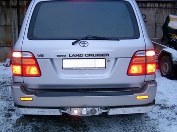 Фиксированный фаркоп Baltex для Toyota Land Cruiser 100 GX - ОбвесКарРу VIN: Y-09F. 