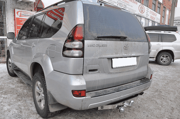 Фиксированный фаркоп Baltex для Toyota Land Cruiser Prado 120 - ОбвесКарРу VIN: Y-13a. 