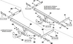 Фиксированный фаркоп Baltex для Volkswagen Golf IV