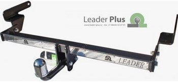 Фиксированный фаркоп Leader Plus с нержавеющей пластиной для Ford Maverick - ОбвесКарРу VIN: F114-F(N). 