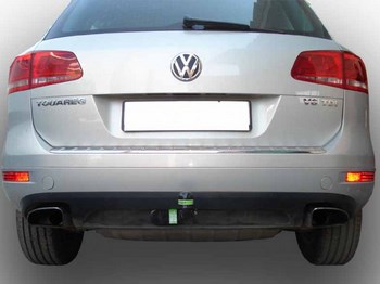 Фиксированный фаркоп Leader Plus для Volkswagen Touareg - ОбвесКарРу VIN: V118-A. 