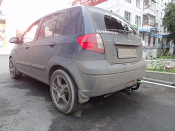Фиксированный фаркоп Leader Plus для Hyundai Getz - ОбвесКарРу VIN: H207-A. 
