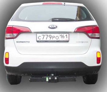 Фиксированный фаркоп Leader Plus для KIA Sorento - ОбвесКарРу VIN: H224-FC. 