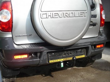 Фиксированный фаркоп Leader Plus для Chevrolet Niva - ОбвесКарРу VIN: VAZ-18A. 