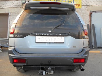 Фиксированный фаркоп Leader Plus для Mitsubishi Pajero Sport - ОбвесКарРу VIN: M107-F. 