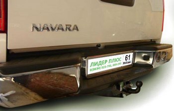 Фиксированный фаркоп Leader Plus для Nissan Navara - ОбвесКарРу VIN: N107-F. 