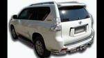 Фиксированный фаркоп Leader Plus с нержавеющей пластиной для Lexus GX (2002-2009)