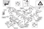 Фиксированный фаркоп Thule Brink для Land Rover Range Rover Sport
