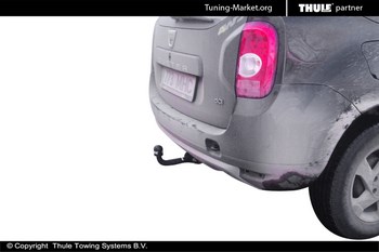 Фиксированный фаркоп Thule Brink для Renault Duster - оригинал - ОбвесКарРу VIN: 586300. 