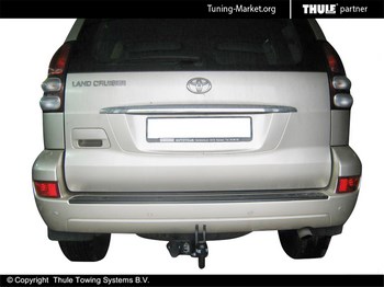 Фиксированный фаркоп Thule Brink для Toyota Land Cruiser Prado 120 - оригинал - ОбвесКарРу VIN: 410400. 