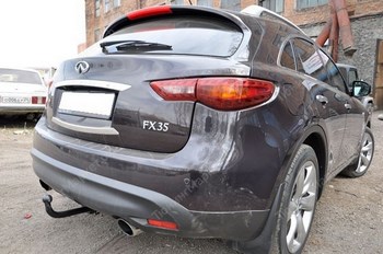 Фиксированный фаркоп VFM-Bosal для Infiniti QX70 - ОбвесКарРу VIN: 8011-A. 