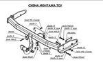 Фиксированный фаркоп VFM-Bosal для Mazda Tribute (2004-2005)