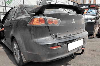 Фиксированный фаркоп VFM-Bosal для Mitsubishi Lancer X седан - ОбвесКарРу VIN: 4163-A. 