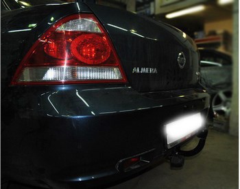 Фиксированный фаркоп VFM-Bosal для Nissan Almera Classic - ОбвесКарРу VIN: 4353-A. 