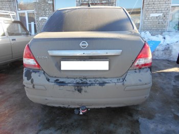 Фиксированный фаркоп VFM-Bosal для Nissan Tiida седан - ОбвесКарРу VIN: 4362-A. 