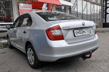 Фиксированный фаркоп VFM-Bosal для Skoda Rapid лифтбек - ОбвесКарРу VIN: 038-841. 