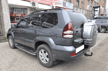 Фиксированный фаркоп Westfalia для Toyota Land Cruiser Prado 120 - ОбвесКарРу VIN: 335294600001. 