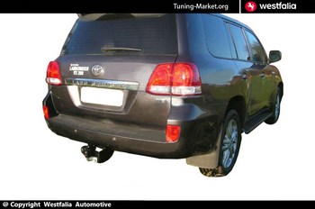 Фиксированный фаркоп Westfalia для Toyota Land Cruiser 200 - ОбвесКарРу VIN: 335359600001. 