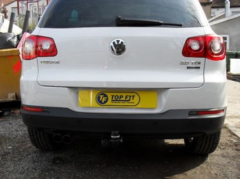 Фиксированный фаркоп Westfalia для Volkswagen Tiguan - оригинал - ОбвесКарРу VIN: 305421600001. 