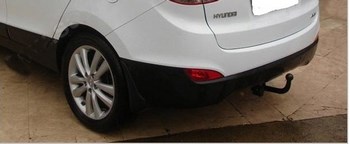 Фиксированный фаркоп Westfalia (шар сварной) для Hyundai ix35 - ОбвесКарРу VIN: 346040600001. 