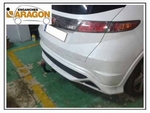 Фиксированый фаркоп Aragon для Honda Civic VIII хэтчбек