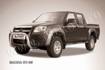 Кенгурятник d76 низкий мини SLITKOFF для Mazda BT-50