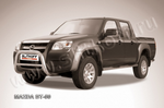 Кенгурятник d76 низкий SLITKOFF для Mazda BT-50