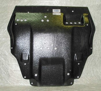 Композитная защита картера Автотанк, для Volkswagen Caddy (WEBASTO) - ОбвесКарРу VIN: 2507 CARBON. 