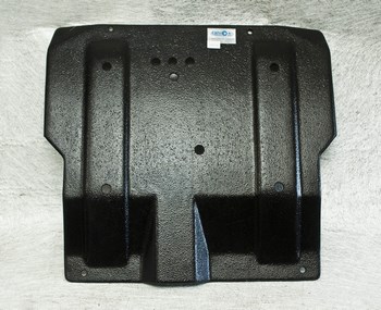 Композитная защита картера Автотанк, для Peugeot 107 - ОбвесКарРу VIN: 2001 CARBON. 