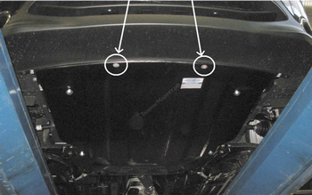 Композитная защита картера Автотанк, для Nissan Qashqai (с 2014 г.) - ОбвесКарРу VIN: 1815 CARBON. 