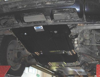 Композитная защита картера и КПП Автотанк, для Mazda BT-50 - ОбвесКарРу VIN: 1608 CARBON. 