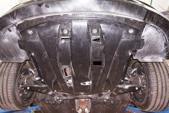 Композитная защита картера и КПП "АВС-Дизайн", для KIA Quoris - ОбвесКарРу VIN: 11.19k. 