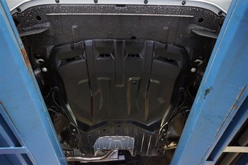 Композитная защита картера и КПП "АВС-Дизайн", для Honda Civic 5D хэтчбек - ОбвесКарРу VIN: 09.11k. 
