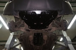 Композитная защита картера и КПП "АВС-Дизайн", для Infiniti FX35 (2 части)