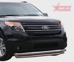 Передняя защита для Ford Explorer (2010-2015)