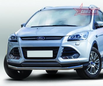 Передняя защита для Ford Kuga (2012-2015) - ОбвесКарРу VIN: FKUG.48.1723. 