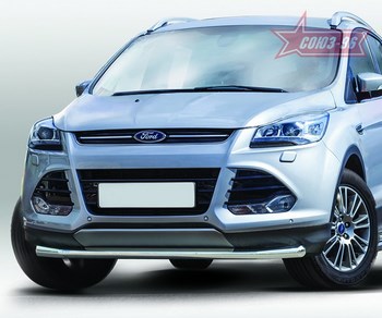Передняя защита для Ford Kuga (2012-2015) - ОбвесКарРу VIN: FKUG.48.1724. 