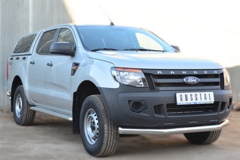 Передняя защита для Ford Ranger (2011-2015) - ОбвесКарРу VIN: FRZ-001295. 