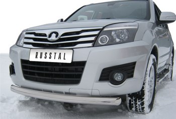Передняя защита для Great Wall Hover H3 (2010-2015) - ОбвесКарРу VIN: GH3Z-000302. 