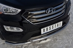 Передняя защита для Hyundai Santa Fe (2012-2015)