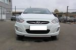 Передняя защита для Hyundai Solaris (2010-2016)