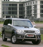Передняя защита для Hyundai Terracan (2005-2006)