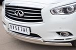 Передняя защита для Infiniti JX (2012-2013)