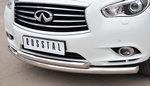 Передняя защита для Infiniti JX (2012-2013)