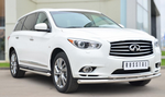 Передняя защита для Infiniti JX (2012-2013)