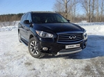 Передняя защита для Infiniti JX (2012-2013)